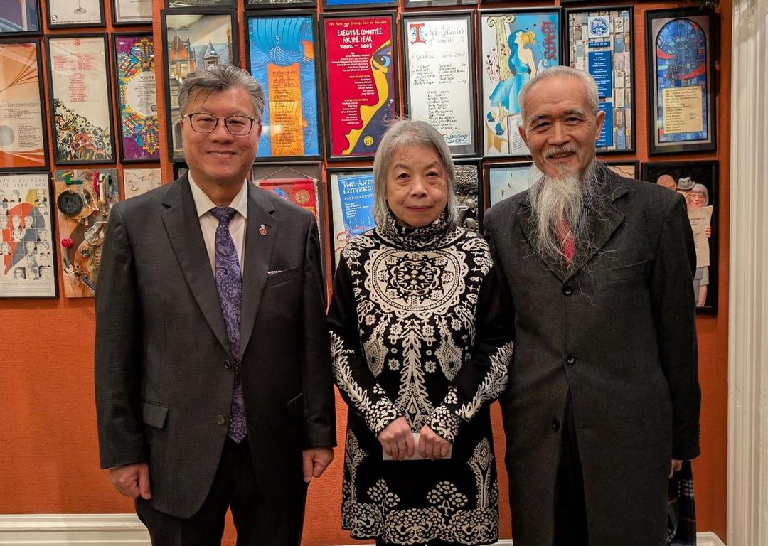 李德伦音乐基金会举行中西汇粹音乐宴会 加拿大共工新闻社社长孙瑞祥教授采访李德伦音乐基金会理事长李燕女士(图21) 李德伦音乐基金会举行中西汇粹音乐宴会 加拿大共工新闻社社长孙瑞祥教授采访李德伦音乐基金会理事长李燕女士(图21)