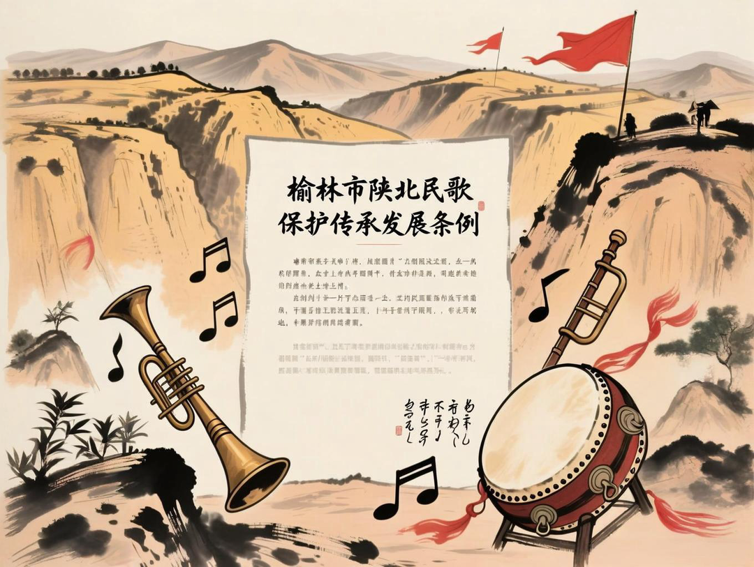 《榆林市陕北民歌保护传承发展条例》2026年1月1日起施行