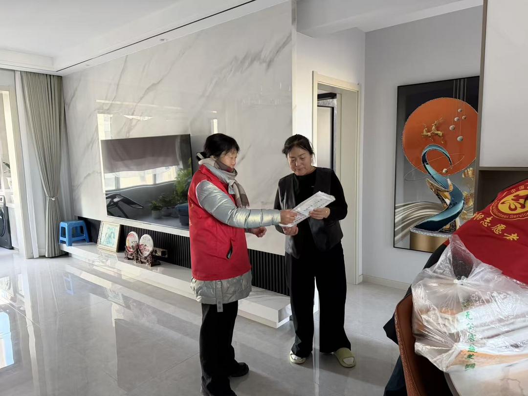 听民声、汇民意！寨城庄社区12340满意度测评宣传进万家