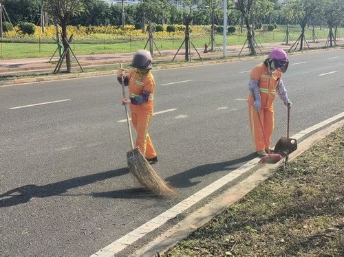 图片[7]-全力以赴做好自贸港封关启航 洋浦环卫书写城市洁净答卷-华闻时空