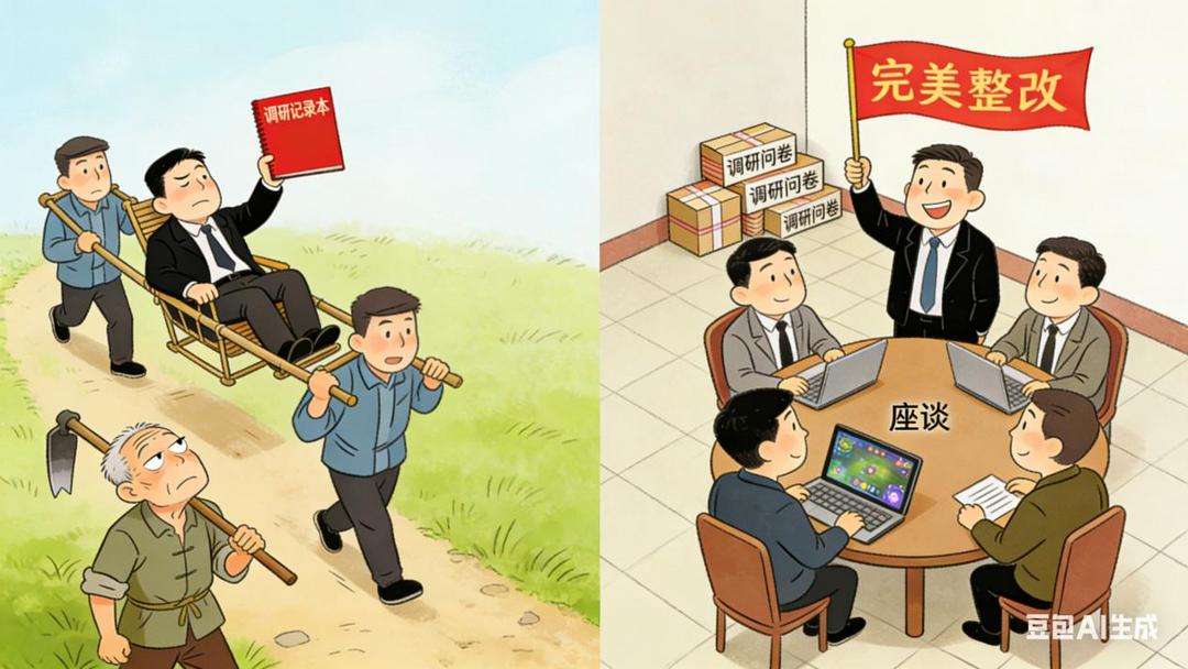 拒绝作秀，让调研回归初心