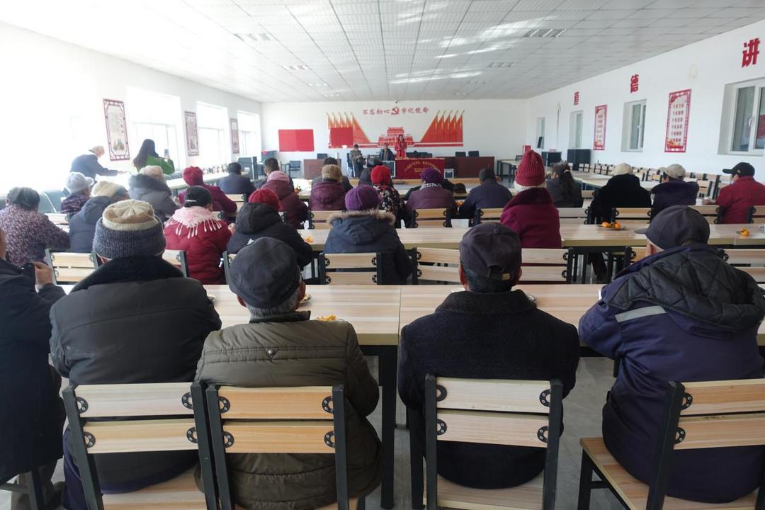 神木市大保当镇东北湾村：幸福院里年味浓 热热闹闹迎新春