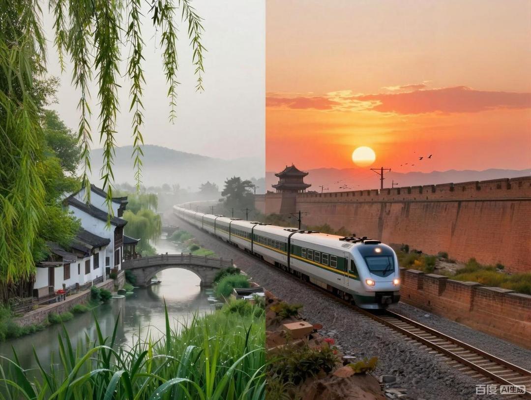 从秦王宫到西安，G2026在路上