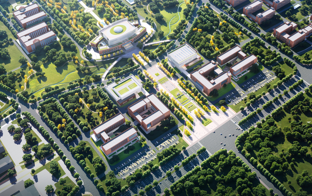 榆林学院新校区主体工程设计方案批前公示（效果图太漂亮了）