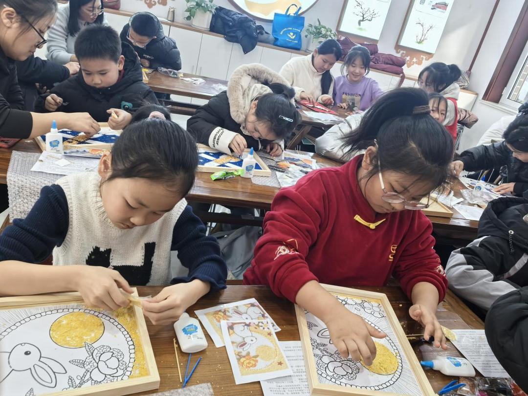 制作五谷杂粮画