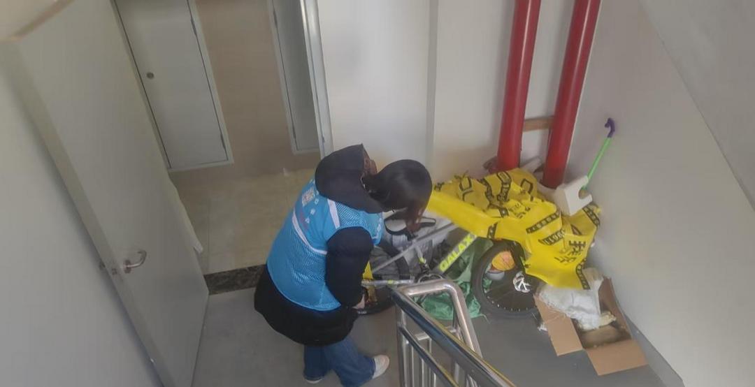 清隐患畅通道，岁末护平安——裕华路社区开展消防安全专项行动