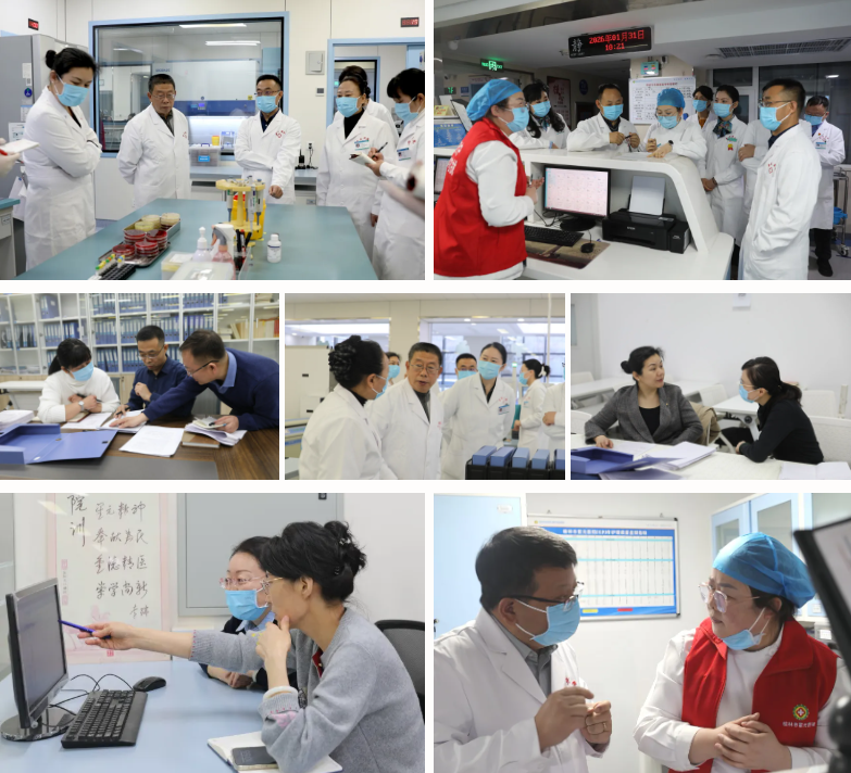 评审组参观了检验科各区域，了解科室整体布局和工作流程。