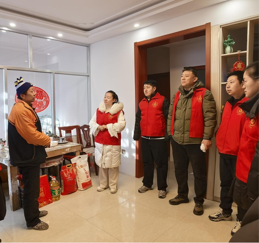 立春送暖！葡萄园社区这场春节前的走访，细节里全是温暖！