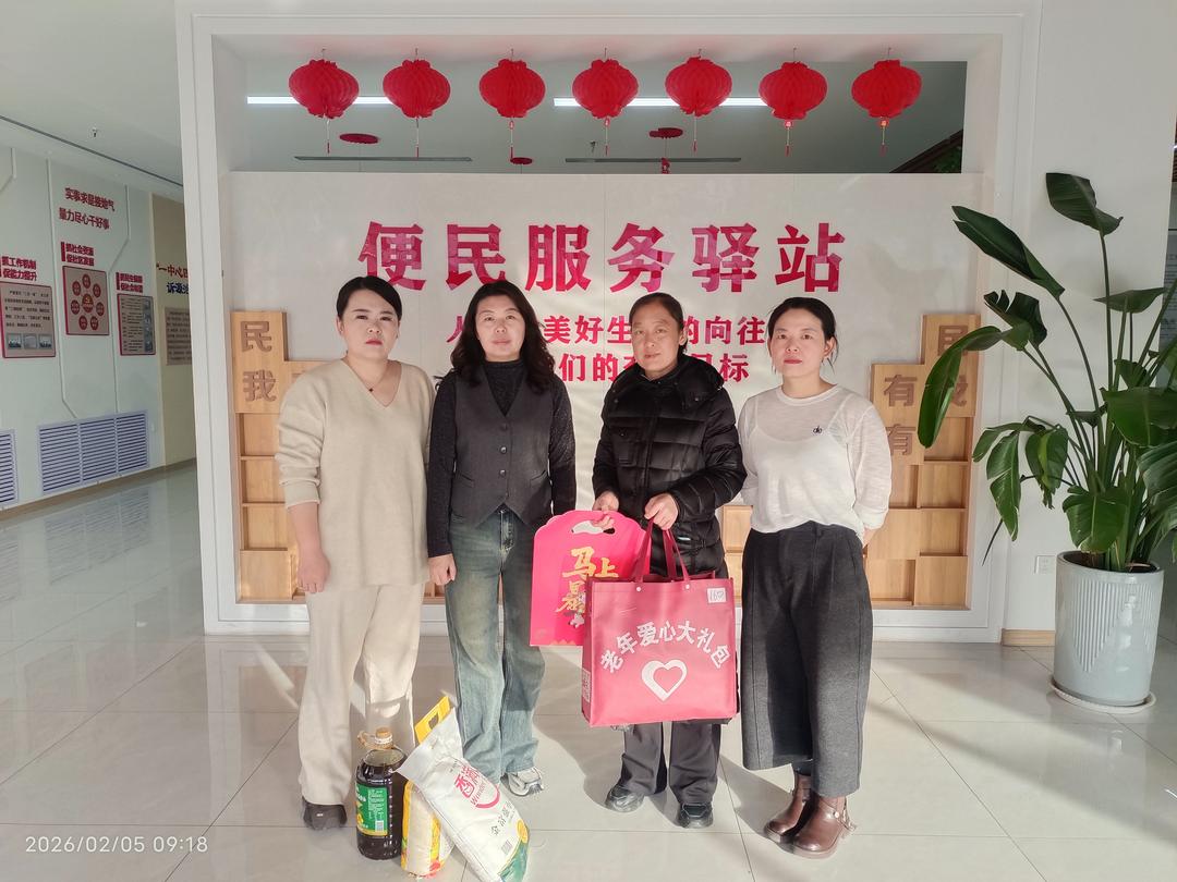 春节送温暖慰问活动二