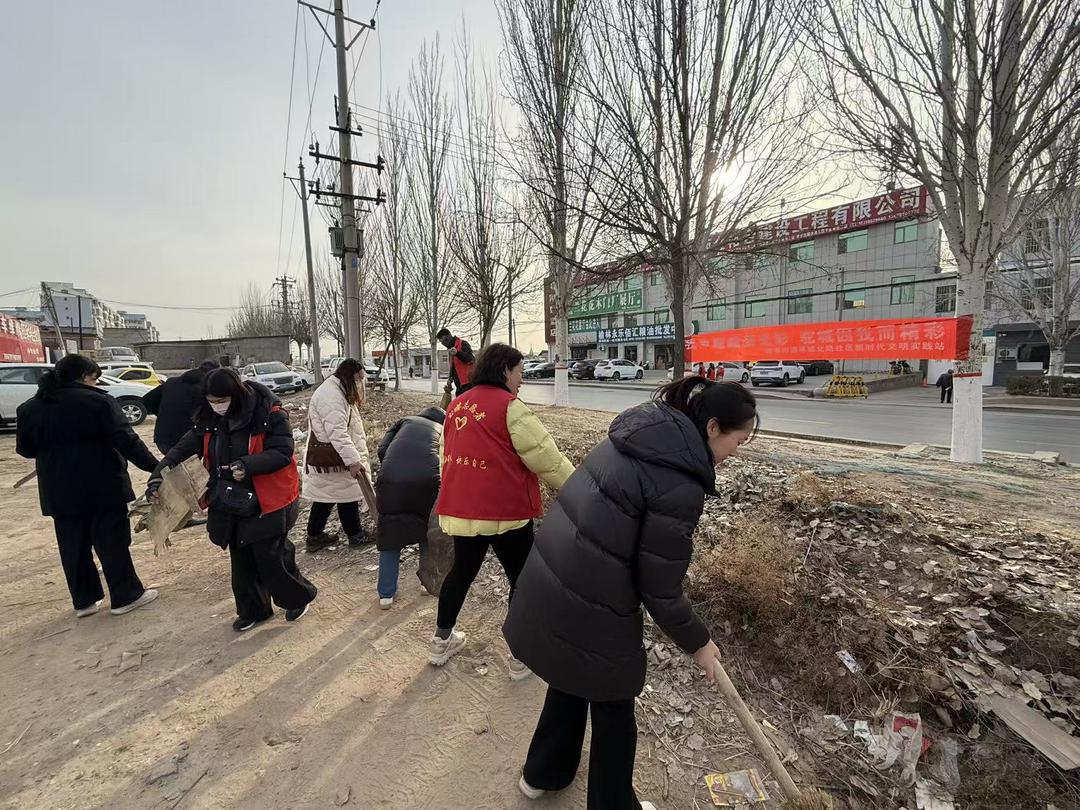 鼓楼街道环城北路社区开展环境卫生集中整治活动