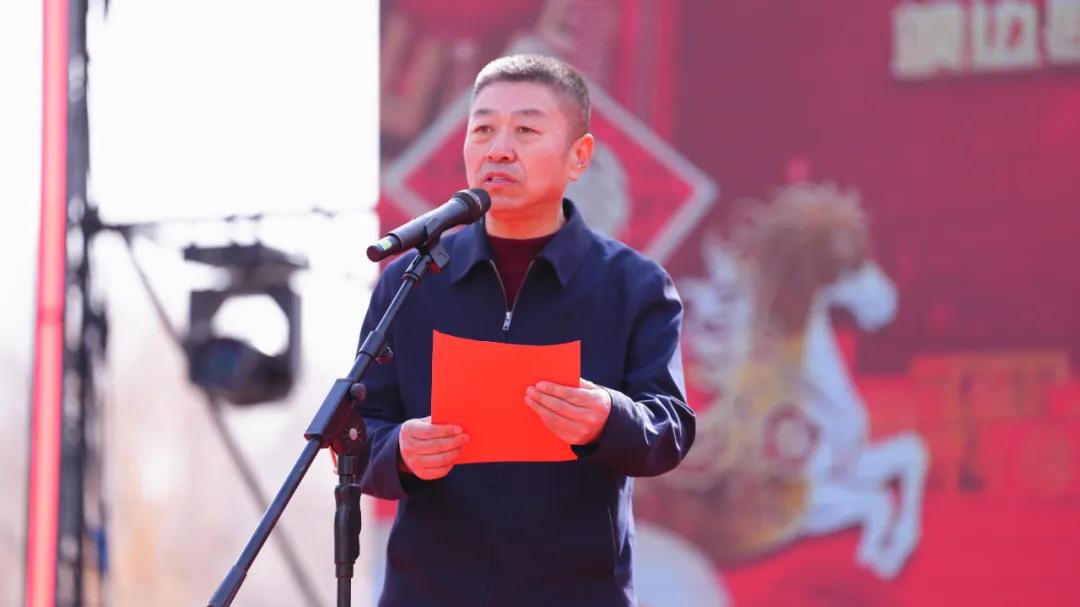 靖边县文旅局党组书记、局长石建斌介绍了本次春节文化系列活动相关情况