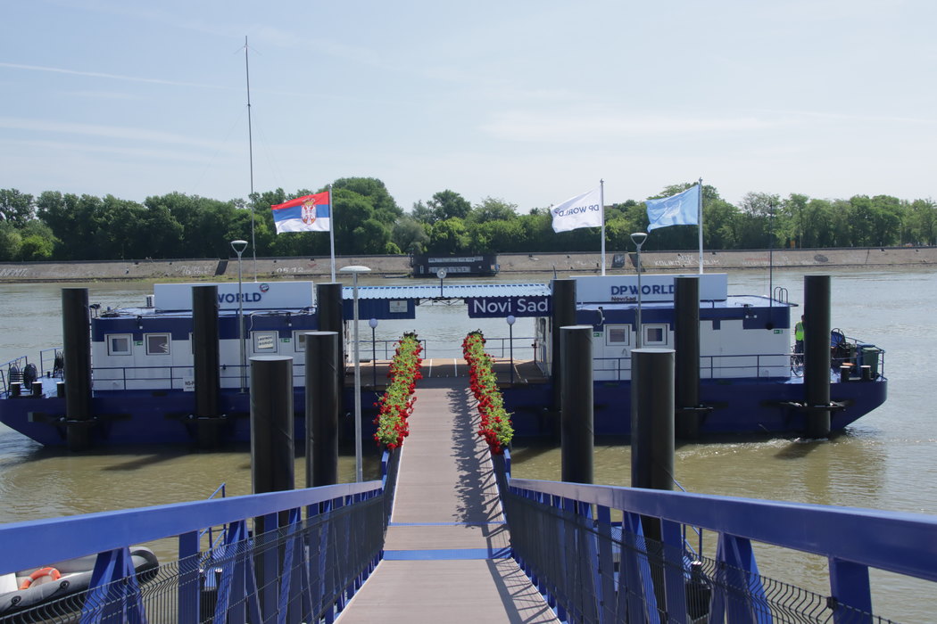 港口，新的，悲伤的，码头