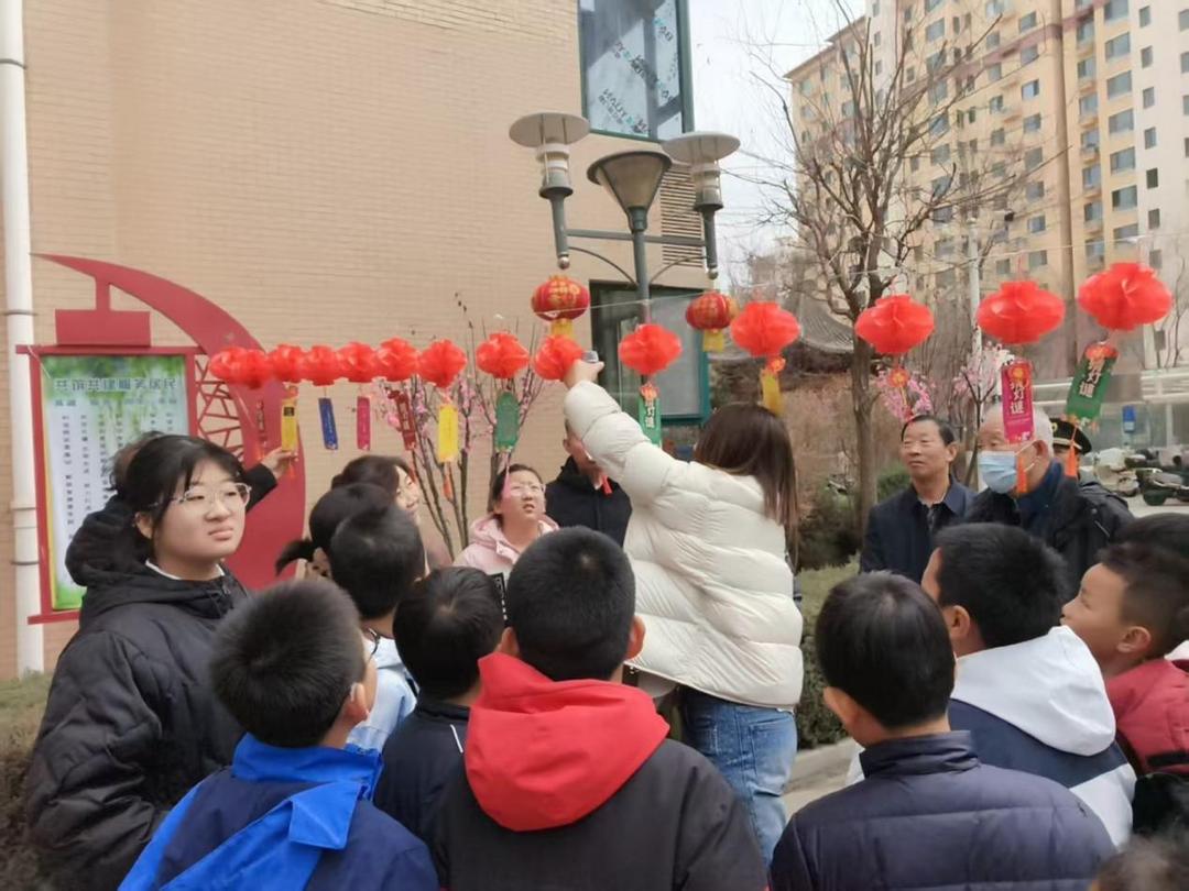 明珠路社区开展“情暖元宵节 邻里话文明”元宵节主题活动
