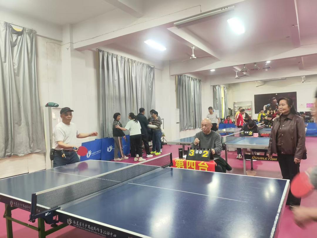 巾帼绽芳华 “乒”跃新时代——福建永春县五里街镇举办老年乒乓球联谊活动庆祝“三八”妇女节