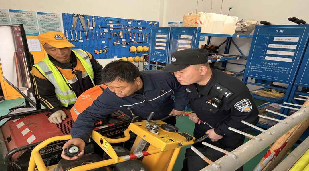 深入内部单位集中开展内部安保专项检查行动