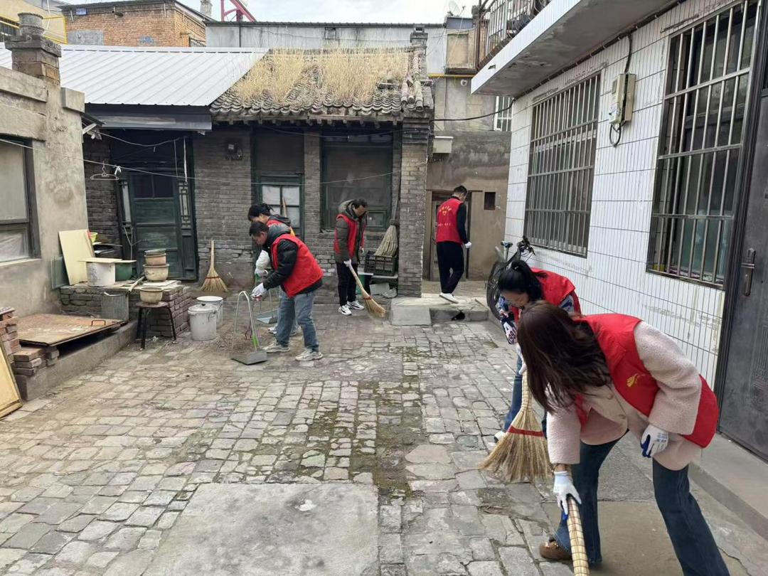 洁净家园焕新颜 文明社区共守护——鼓楼街道红文昌楼社区开展环境卫生整治行动