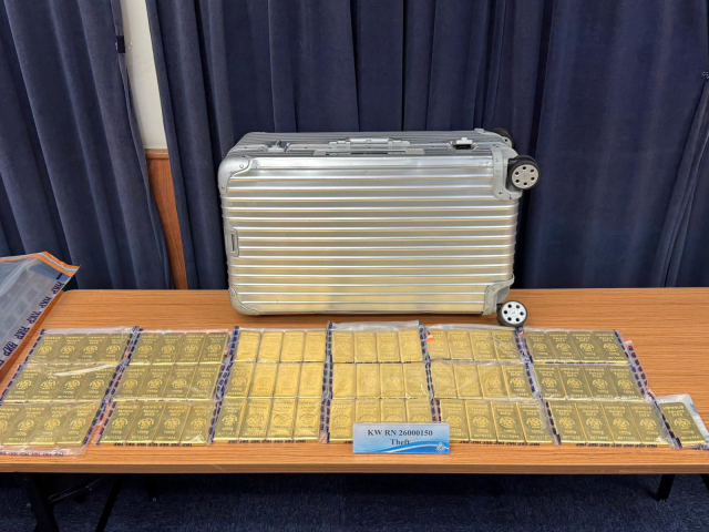 香港发生1亿港元黄金劫案 成功找回被劫的73公斤金条