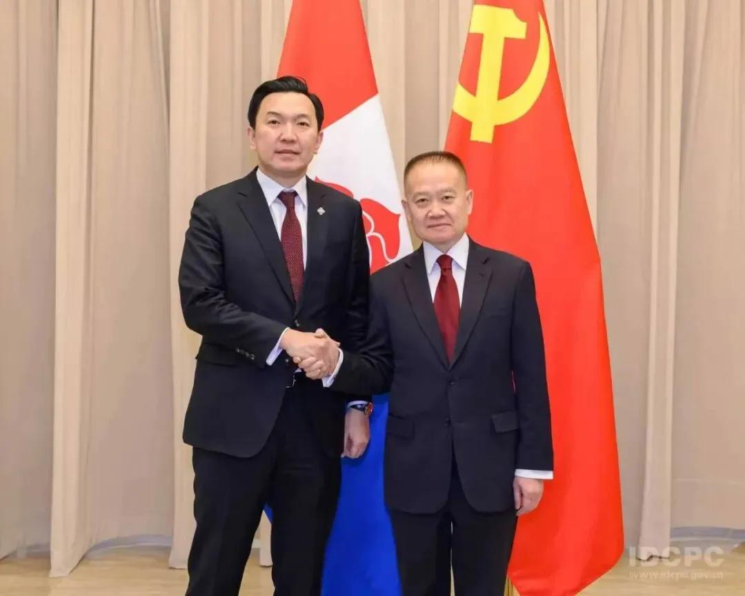 刘海星会见蒙古人民党代表团_蒙古_蒙古_新闻_华人头条