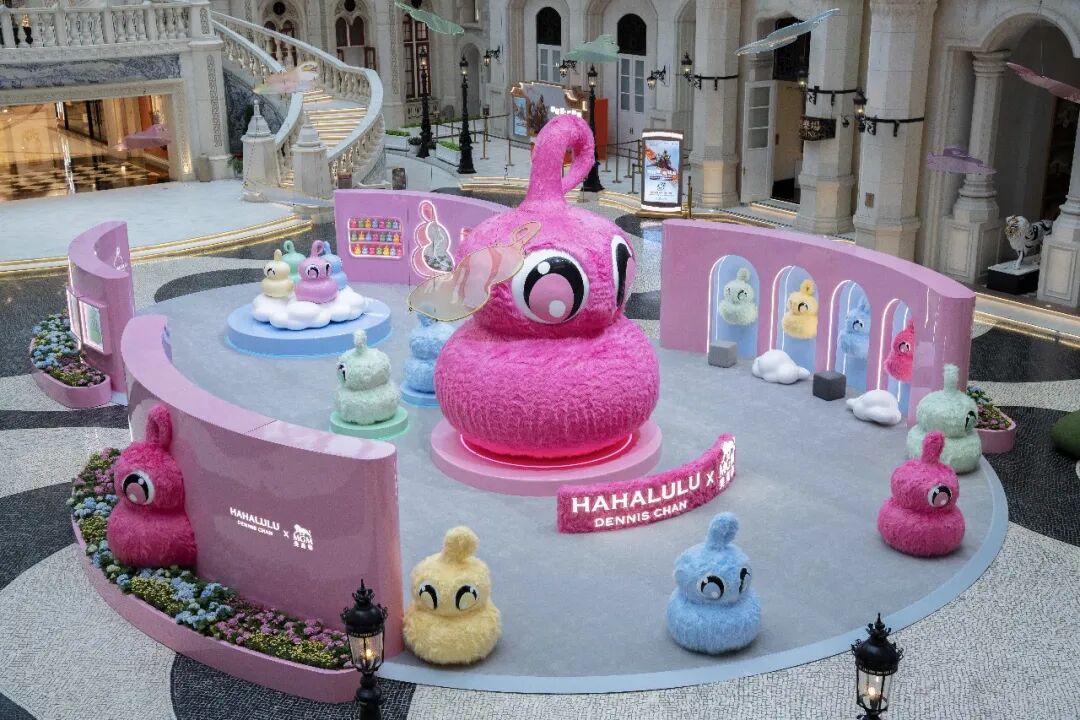 超人氣潮流藝術IP HAHALULU x 美高梅潮流藝術展啟幕