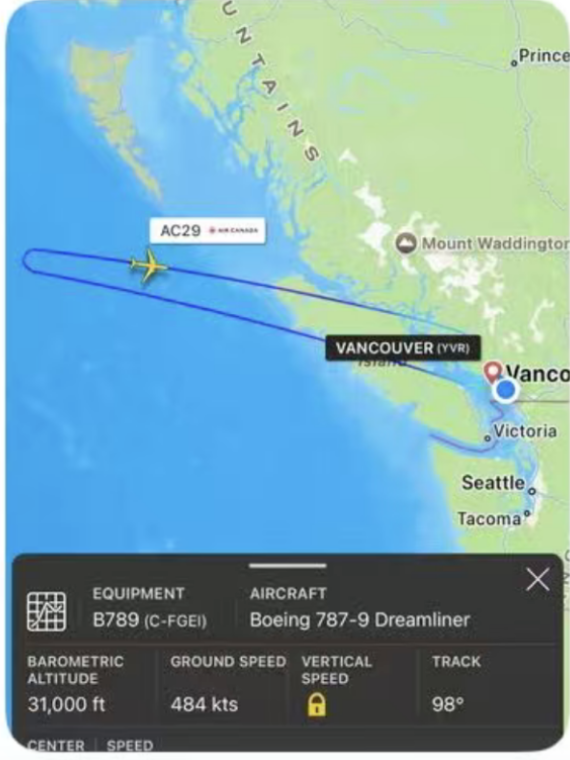 万米高空的紧急返航：记加航AC29那段“有惊无险”的归途_亚利桑那_新闻_华人头条