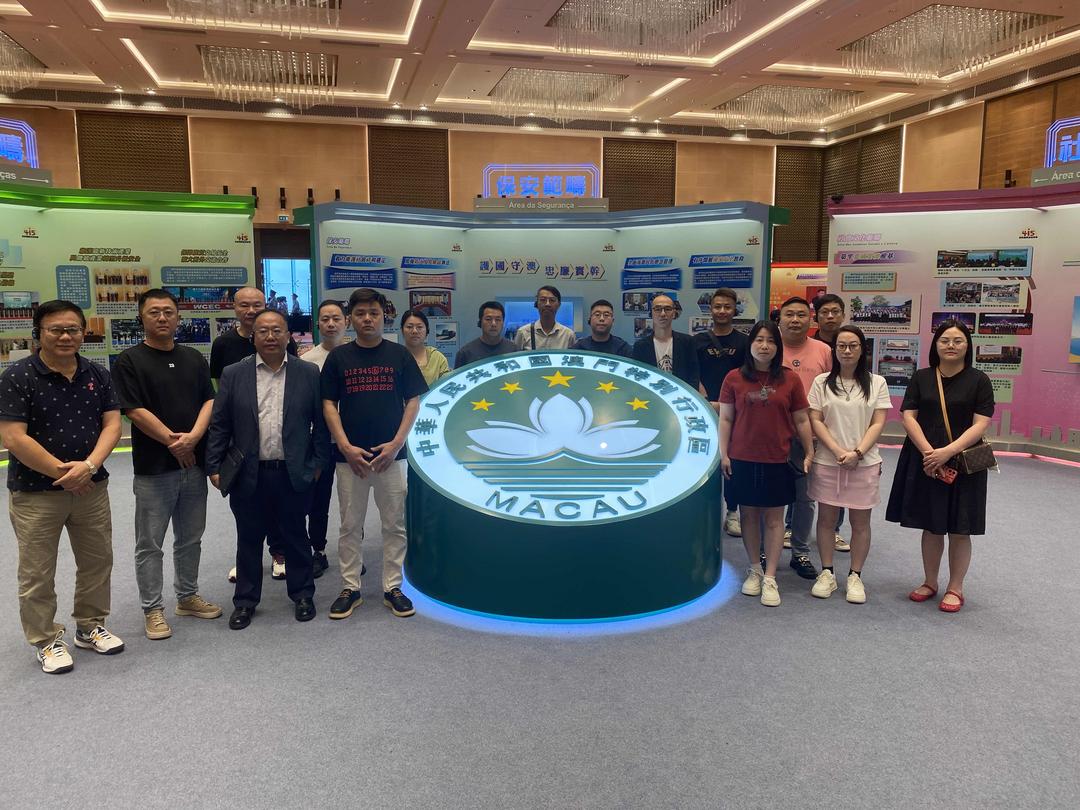 图片[2]-澳門國際關公文化促進會參觀國安展 厚植愛國愛澳情懷-华闻时空