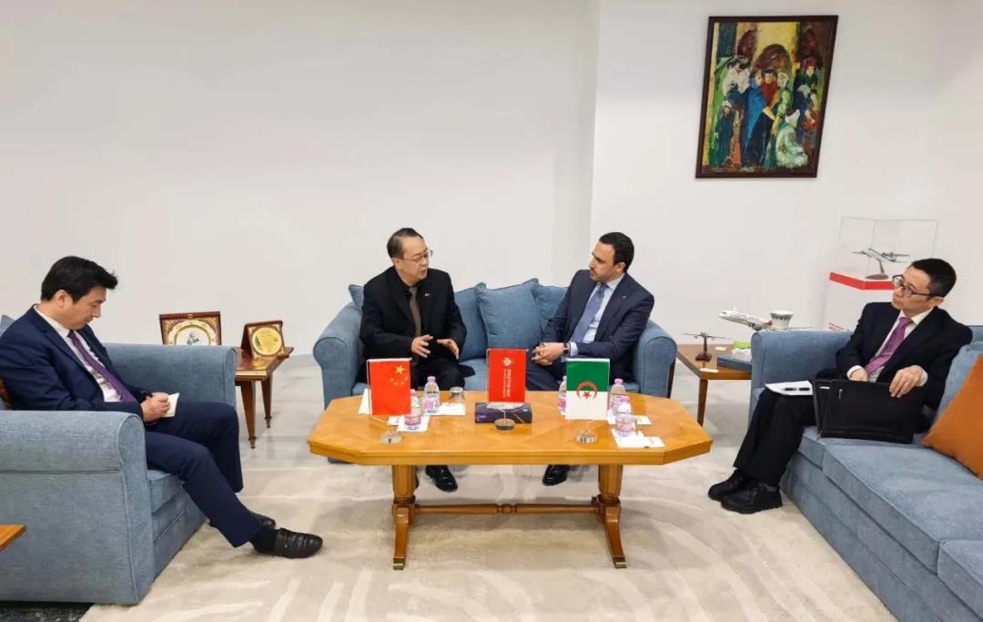 驻阿尔及利亚大使董广利会见阿航总裁本哈穆德_土耳其_新闻_华人头条