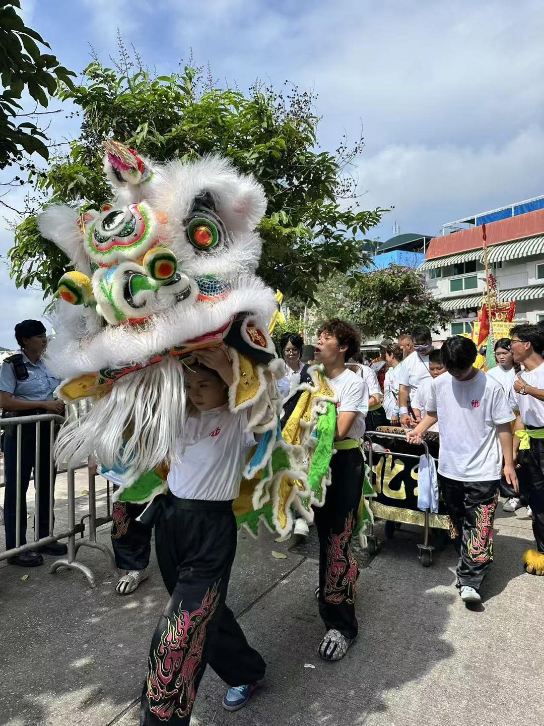 图片[6]-長洲太平清醮在佛誕節舉行 屈錦華師傅展演「七星螳螂拳」-华闻时空