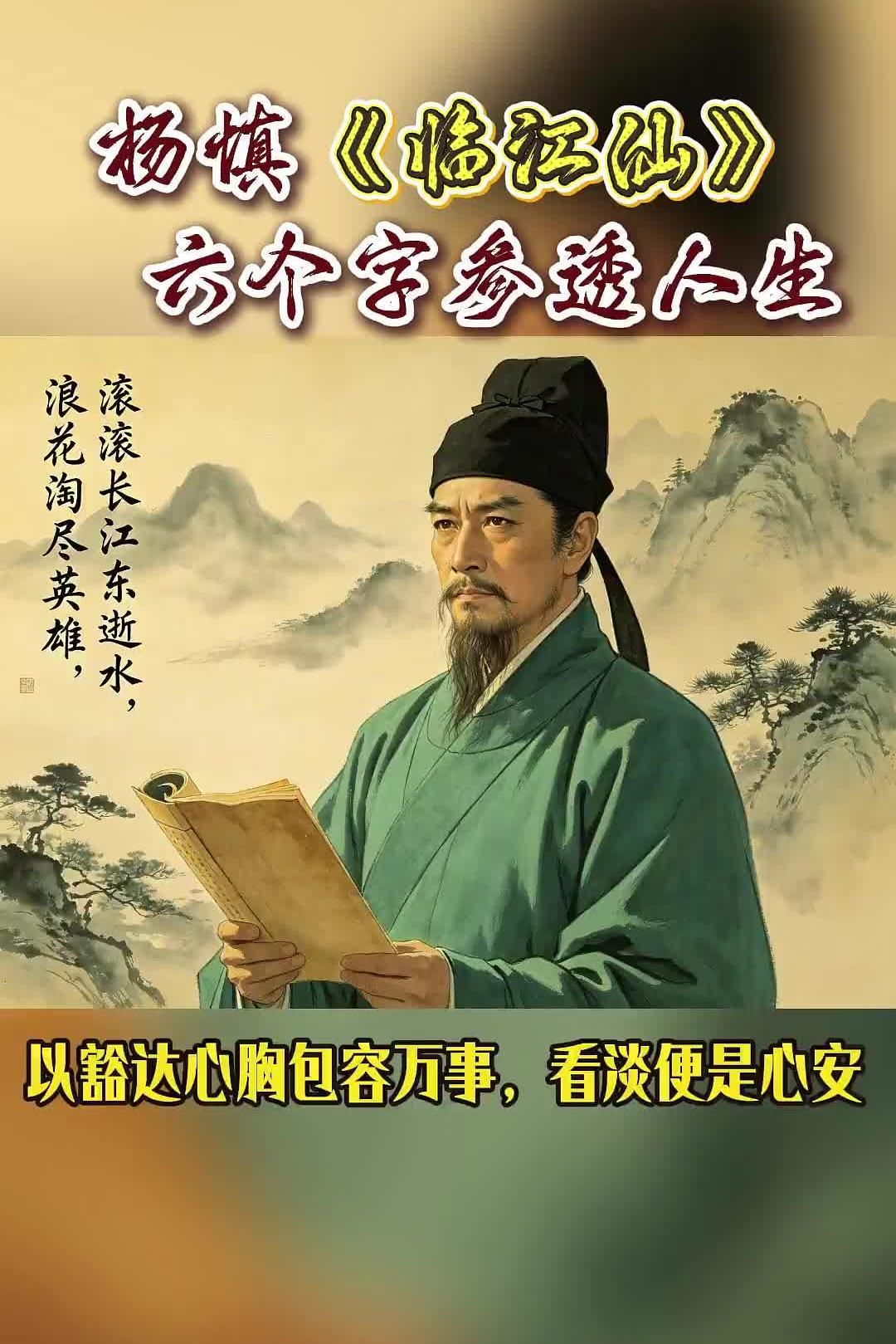 杨慎《临江仙》六个字参透人生_视频_全球_新闻_华人头条