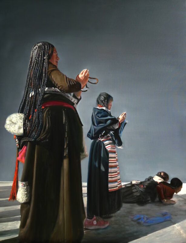 图片[3]-雪域丹青绽京城 半生笔墨寄高原——李光林2026油画作品展在京启幕-华闻时空
