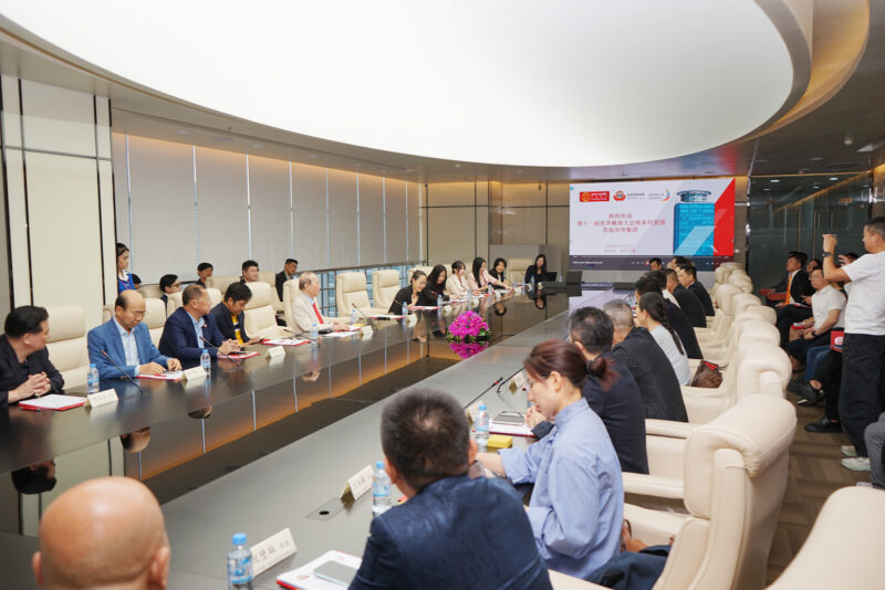图片[2]-方侨生会长会见来柬出席世界潮商大会代表团-华闻时空