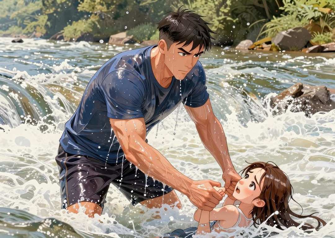 近日，滁州定远县90后村支书、退役军人柏宝宝在激流中勇救落水少女，视频刷屏网络。