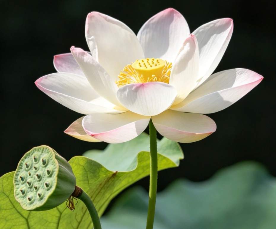 七律·观老友荷照感怀寄自警|陈启明-华闻时空