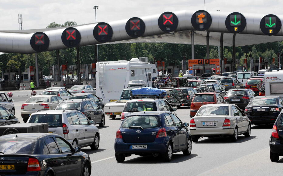 À 10h00, les routes de France enregistraient déjà 234&nbsp;km de bouchons, notamment sur l’A7. (Illustration) LP/PHILIPPE LAVIEILLE