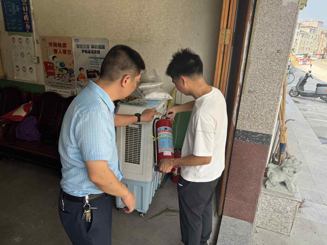 福建永春县达埔卫生院开展辖区内村卫生所、个体诊所消防安全专项检查