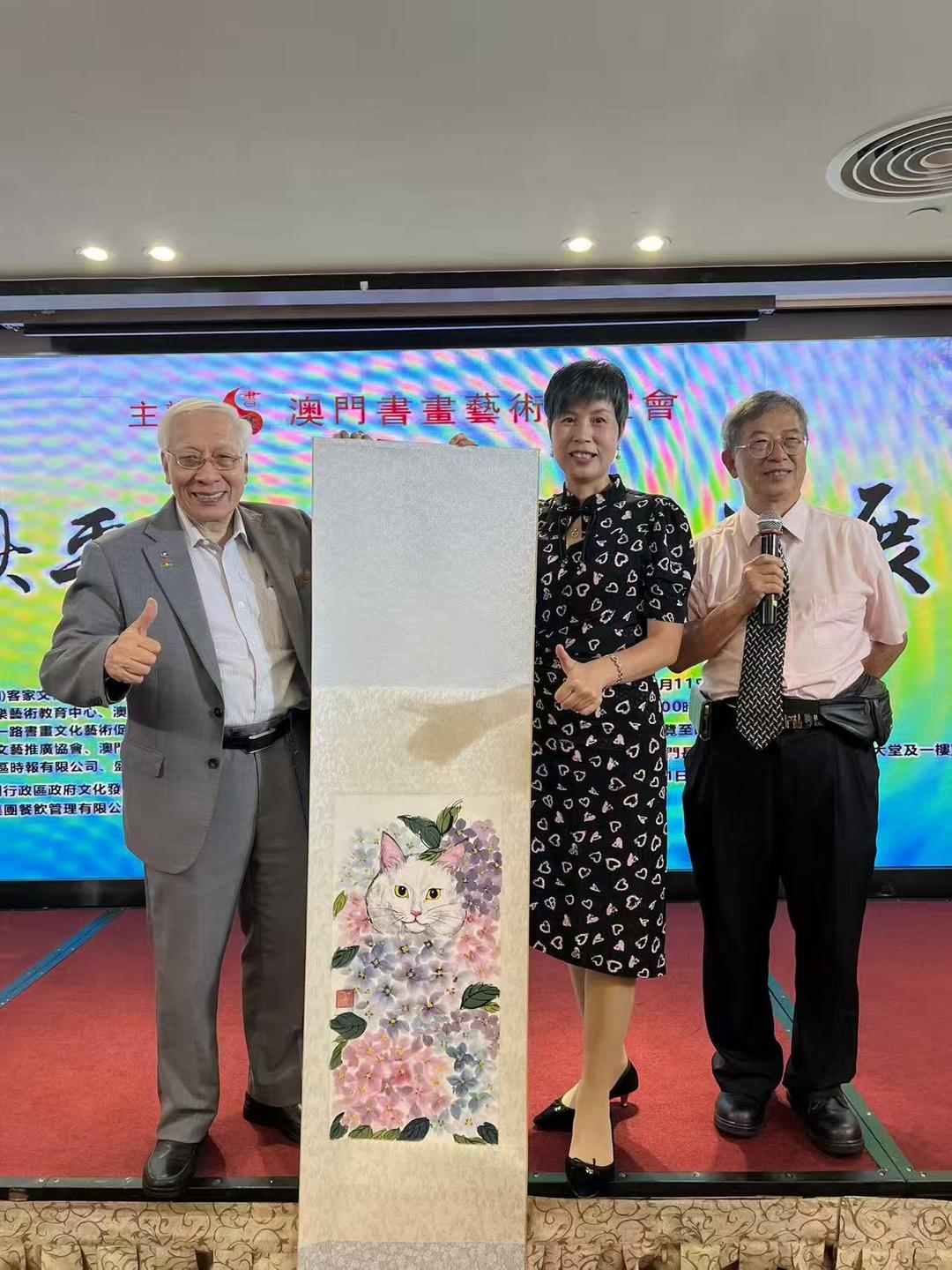 图片[10]-李秋平师生书画作品展澳门揭幕 展出231幅佳作-华闻时空