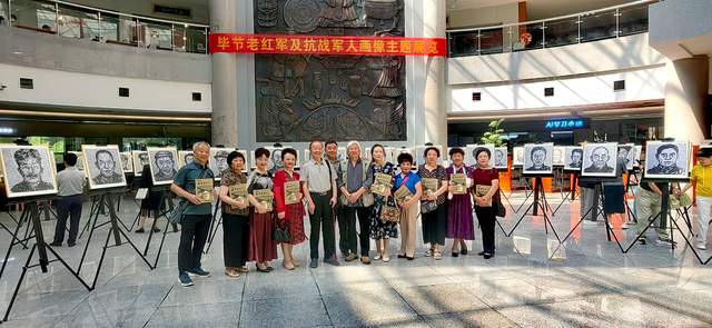 丹青留英魂 岁月永铭记——观抗战军人肖像展有感