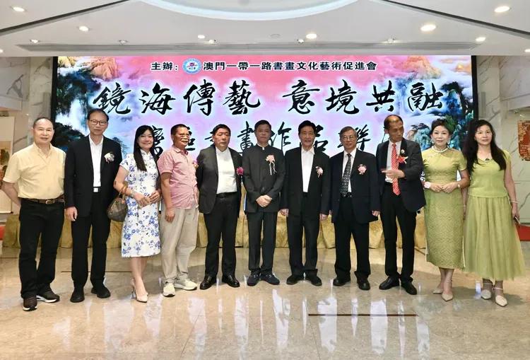 图片[9]-“鏡海傳藝 意境共融”灣區書畫作品聯展揭幕 展近百佳作-华闻时空