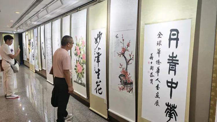图片[17]-“鏡海傳藝 意境共融”灣區書畫作品聯展揭幕 展近百佳作-华闻时空
