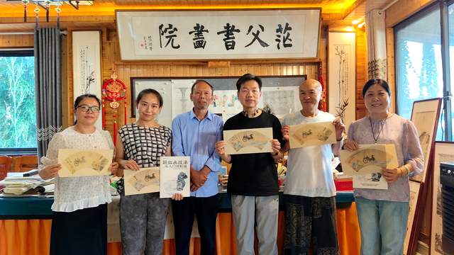 北大艺术学院陈均教授赴花溪久安调研茫父颖拓非遗传承工作
