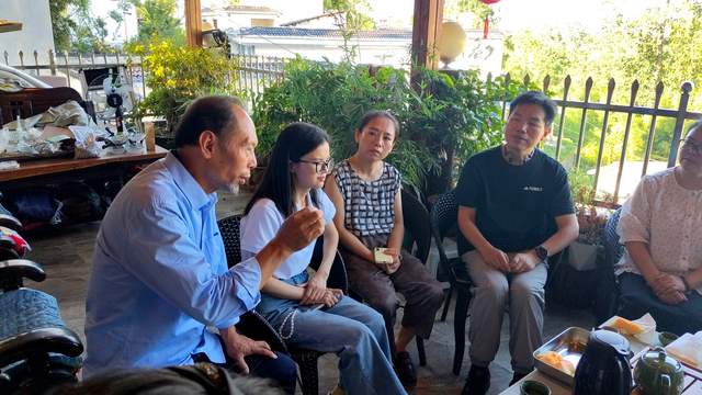 北大艺术学院陈均教授赴花溪久安调研茫父颖拓非遗传承工作