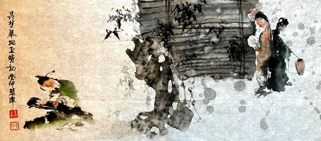 以百草生机绘时代新长征，李历受邀参展，展现艺术新风采