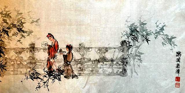 以百草生机绘时代新长征，李历受邀参展，展现艺术新风采