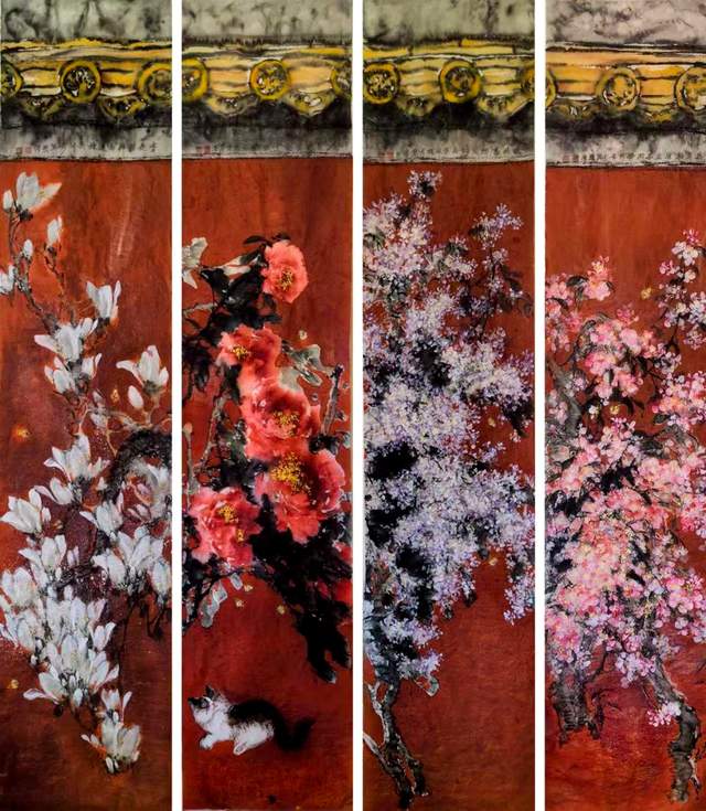以百草生机绘时代新长征，李历受邀参展，展现艺术新风采