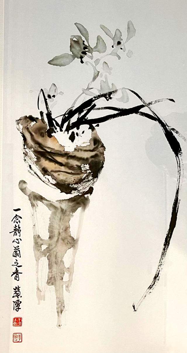 以百草生机绘时代新长征，李历受邀参展，展现艺术新风采
