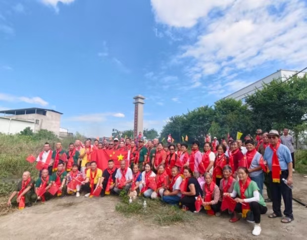 柳州刘氏宗亲”九三”公祭刘氏爱国抗日烈士纪念碑-华闻时空