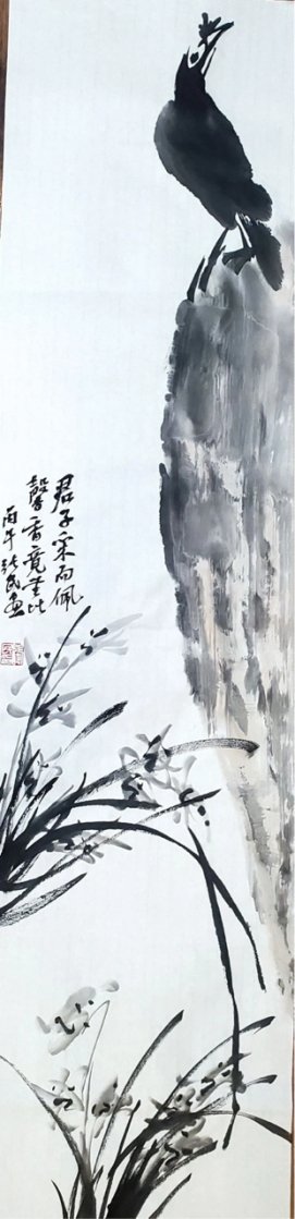 图片[4]-千秋载文韵 翰墨润兰心——张民传承江淮兰画丹青-华闻时空
