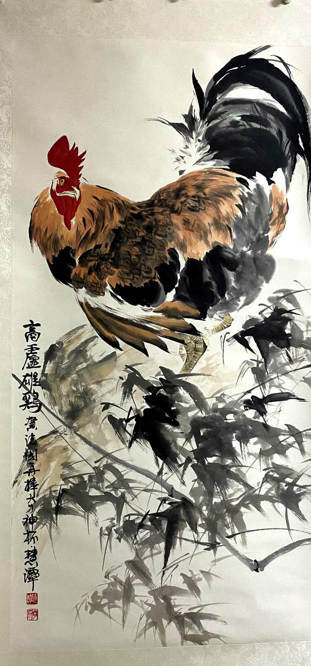 国庆日逢七十七岁寿辰：慧潭先生李历的丹青人生