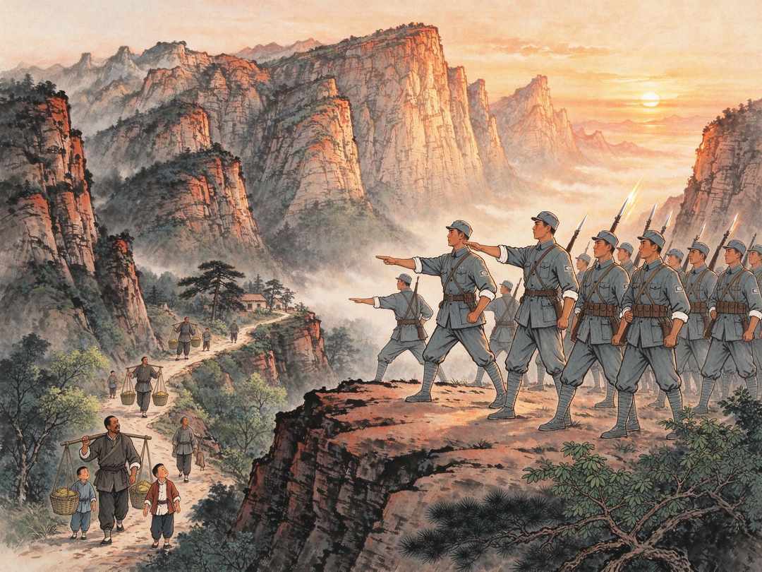 在太行山上
