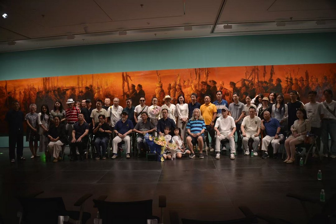 高原的凝视亮相珠海：“他从高原来——徐明油画作品展”开幕-华闻时空