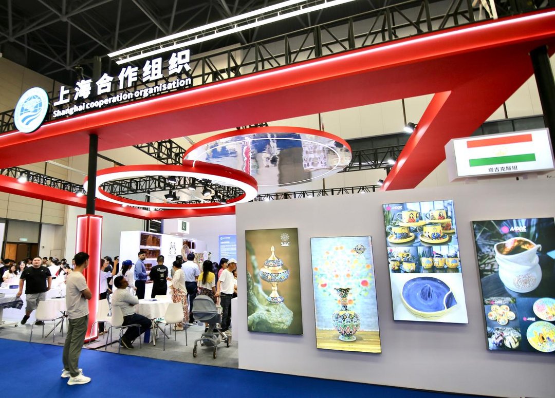图1：“上合之窗”主题展区